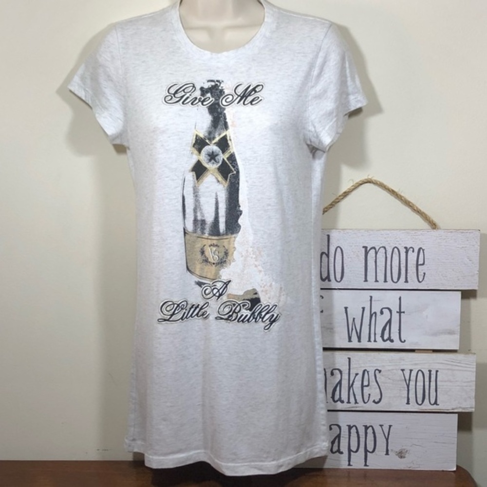 Victoria’s Secret Give Me Some Bubbly Tshirt Large